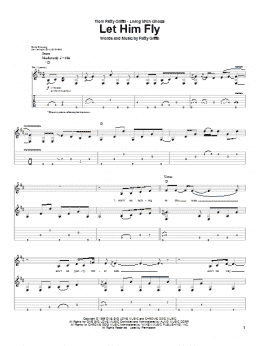page one of Let Him Fly (Guitar Tab)