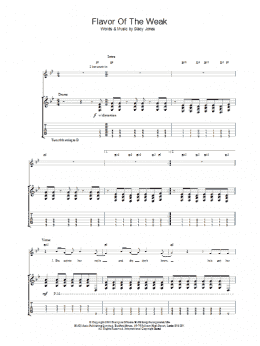 You Only Live Once Sheet Music | The Strokes | Guitar Tab