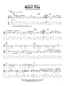 page one of Makin' Pies (Guitar Tab)