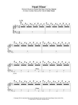 page one of Heat Miser (Piano Solo)