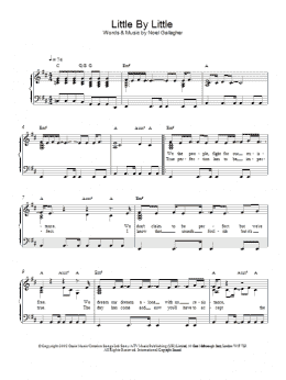 page one of Little By Little (Piano Solo)