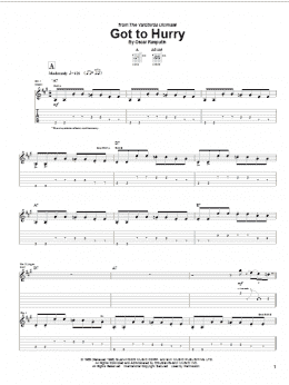 page one of Got To Hurry (Guitar Tab)