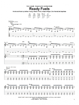 page one of Ready Fuels (Guitar Tab)