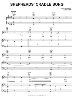 page one of Shepherd's Cradle Song (Piano, Vocal & Guitar Chords (Right-Hand Melody))