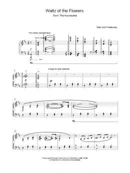 page one of Waltz Of The Flowers (Piano Solo)