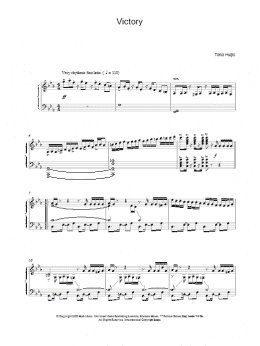 page one of Victory (Piano Solo)