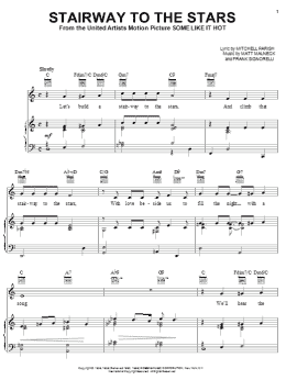 page one of Stairway To The Stars (Piano, Vocal & Guitar Chords (Right-Hand Melody))