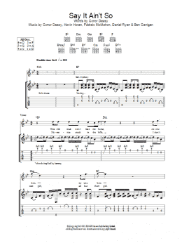 page one of Say It Ain't So (Guitar Tab)