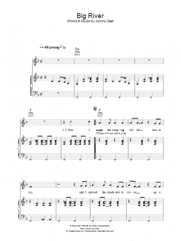 page one of Big River (Piano, Vocal & Guitar Chords)