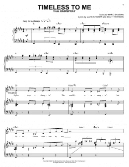 page one of Timeless To Me (Piano & Vocal)