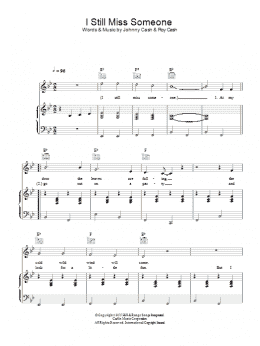page one of I Still Miss Someone (Piano, Vocal & Guitar Chords)