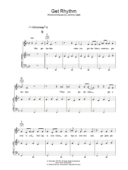 page one of Get Rhythm (Piano, Vocal & Guitar Chords)