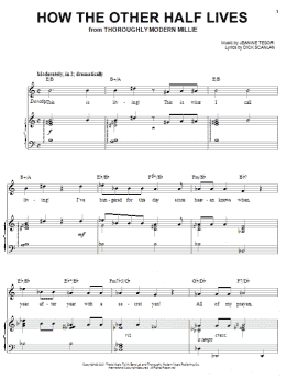 page one of How The Other Half Lives (Piano, Vocal & Guitar Chords (Right-Hand Melody))