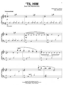 page one of 'Til Him (Piano Solo)