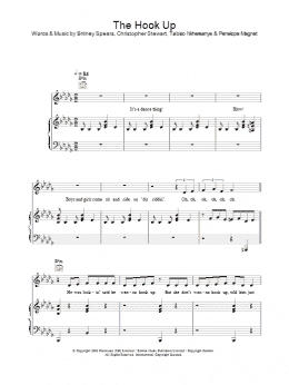 page one of The Hook Up (Piano, Vocal & Guitar Chords)