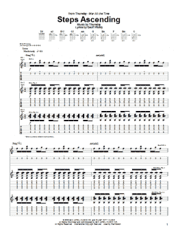 page one of Steps Ascending (Guitar Tab)