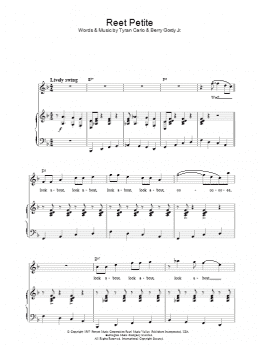 page one of Reet Petite (Piano, Vocal & Guitar Chords)