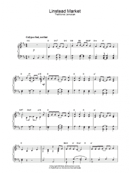 page one of Linstead Market (Piano Solo)