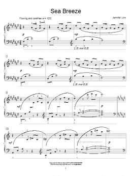 page one of Sea Breeze (Educational Piano)