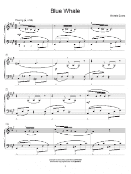 page one of Blue Whale (Educational Piano)