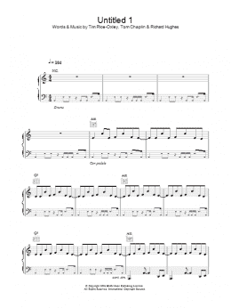 page one of Untitled 1 (Piano, Vocal & Guitar Chords)