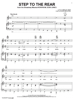 page one of Step To The Rear (Piano, Vocal & Guitar Chords (Right-Hand Melody))