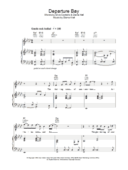 page one of Departure Bay (Piano, Vocal & Guitar Chords)