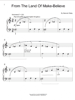 page one of From The Land Of Make-Believe (Educational Piano)