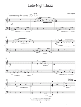 page one of Late-Night Jazz (Educational Piano)