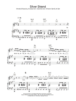 page one of Silver Strand (Piano, Vocal & Guitar Chords)