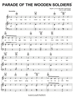 page one of Parade Of The Wooden Soldiers (Piano, Vocal & Guitar Chords (Right-Hand Melody))