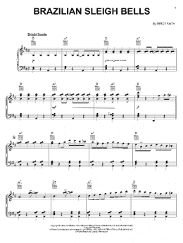 page one of Brazilian Sleigh Bells (Piano, Vocal & Guitar Chords (Right-Hand Melody))