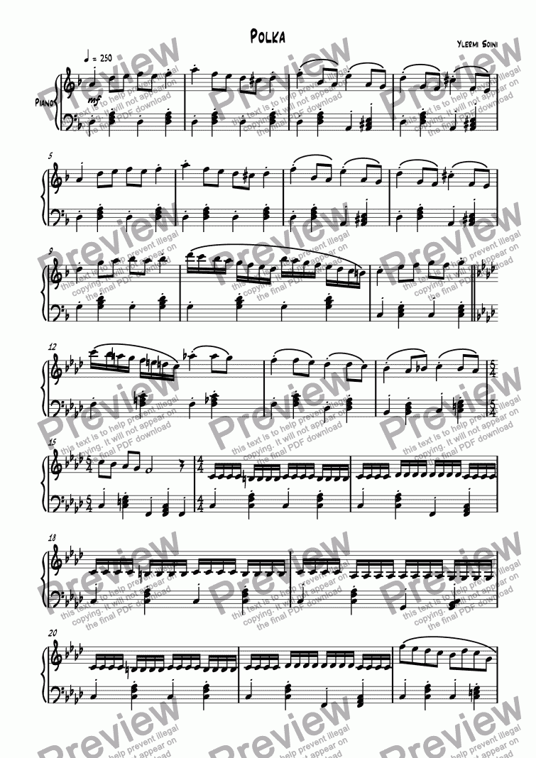 page one of Polka