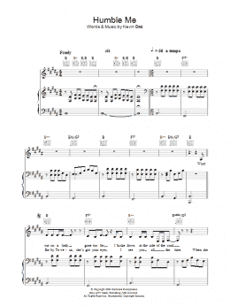 page one of Humble Me (Piano, Vocal & Guitar Chords)
