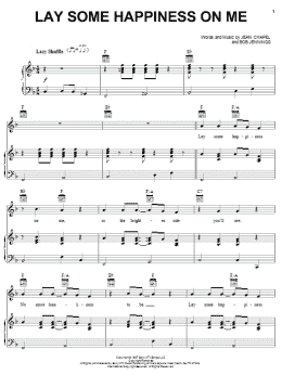 page one of Lay Some Happiness On Me (Piano, Vocal & Guitar Chords (Right-Hand Melody))
