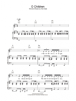 page one of O Children (Piano, Vocal & Guitar Chords)