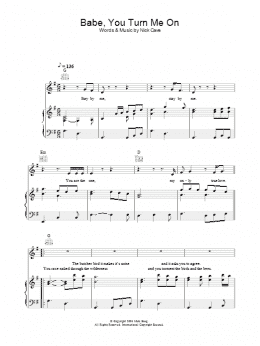 page one of Babe, You Turn Me On (Piano, Vocal & Guitar Chords)