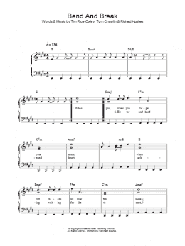 page one of Bend And Break (Piano Solo)