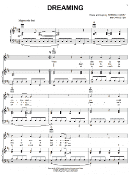 page one of Dreaming (Piano, Vocal & Guitar Chords (Right-Hand Melody))