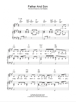 page one of Father And Son (Piano, Vocal & Guitar Chords)