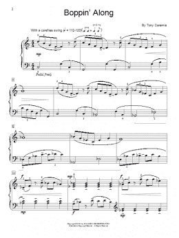 page one of Boppin' Along (Educational Piano)