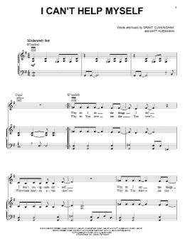 page one of I Can't Help Myself (Piano, Vocal & Guitar Chords (Right-Hand Melody))