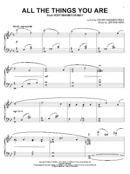 page one of All The Things You Are (arr. Phillip Keveren) (Piano Solo)