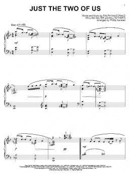 page one of Just The Two Of Us (arr. Phillip Keveren) (Piano Solo)