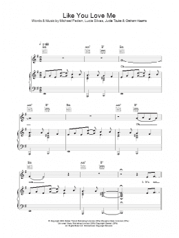 page one of Like You Love Me (Piano, Vocal & Guitar Chords)