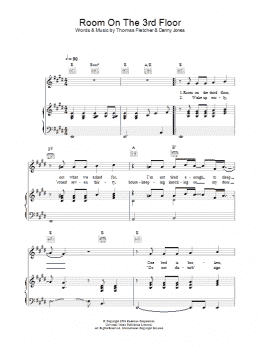 page one of Room On The 3rd Floor (Piano, Vocal & Guitar Chords)