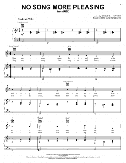 page one of No Song More Pleasing (Piano, Vocal & Guitar Chords (Right-Hand Melody))