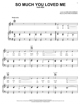 page one of So Much You Loved Me (Piano, Vocal & Guitar Chords (Right-Hand Melody))