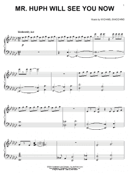page one of Mr. Huph Will See You Now (Piano Solo)