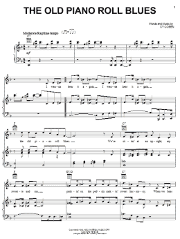 page one of The Old Piano Roll Blues (Piano, Vocal & Guitar Chords (Right-Hand Melody))